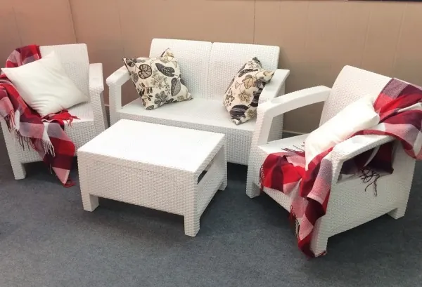 Комплект Yalta Terrace Set белый купить в Владикавказе