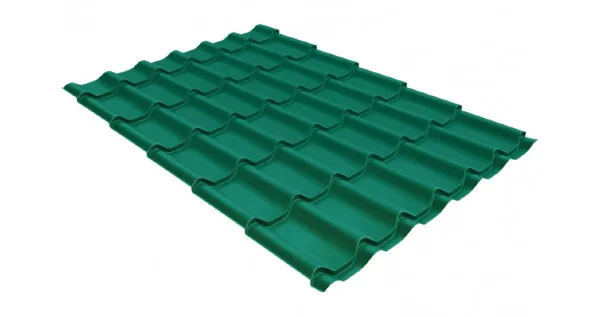 Металлочерепица классик 0,5 Satin RAL 5021 купить в Владикавказе