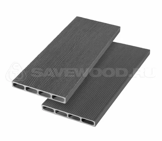 Грядочная доска ДПК 3D Savewood SW Rubus (R) графит купить в Владикавказе
