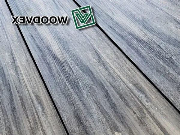 Террасная доска из ДПК WOODVEX Select Бело-серый купить в Владикавказе