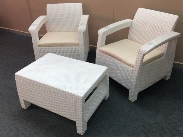 Комплект Yalta Balcony Set белый купить в Владикавказе