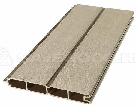 Заборный профиль из ДПК Savewood SW Agger матовый тик купить в Владикавказе