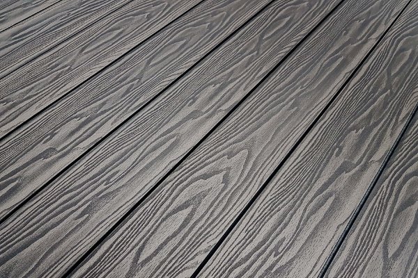 Террасная доска из ДПК Terrapol Смарт 3D Полнотелая без паза Черное дерево купить в Владикавказе