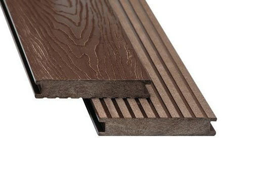 Террасная доска из ДПК ECODECKING Premium Коричневый купить в Владикавказе
