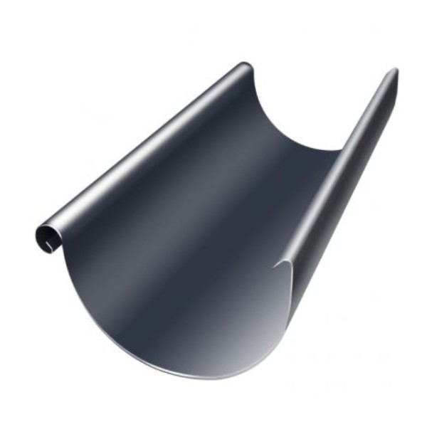 Водосток Grand Line 125x90 – Желоб 3м RAL 7024 купить в Владикавказе
