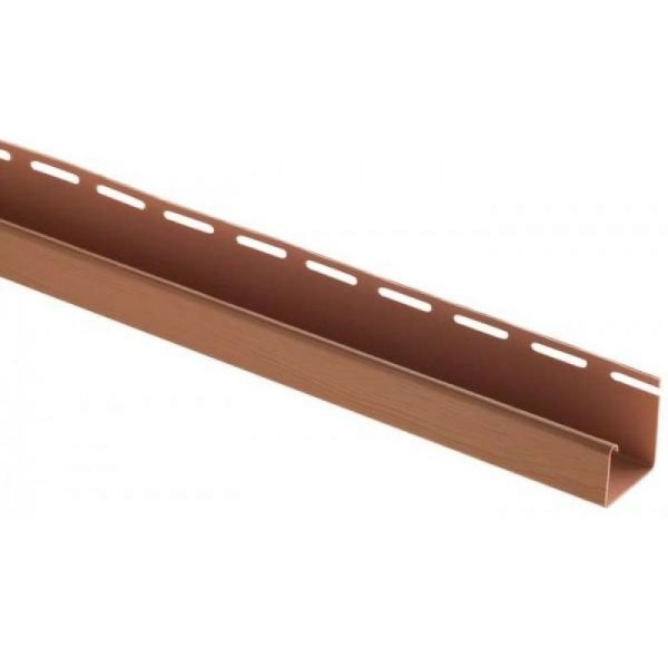 J-профиль Люкс Крашенный, T-15, ВН, Cветлый Дуб купить в Владикавказе