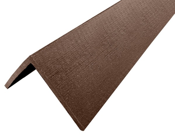 Уголок ДПК для сайдинга 70x70x3000мм Коричневый купить в Владикавказе