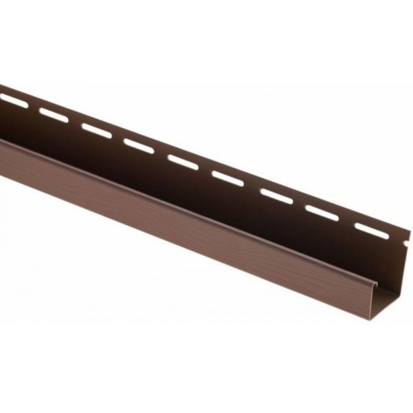 J-профиль Люкс Крашенный, T-15, ВН, Тёмный Орех купить в Владикавказе