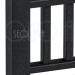 Комплект крышка/юбка для столба SEQUOIA BLACK купить в Владикавказе
