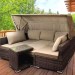 Диван-Трансформер AFINA плетеный из иск. ротанга AFM-320B Brown купить в Владикавказе