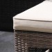 Диван-Трансформер AFINA плетеный из иск. ротанга AFM-320B Brown купить в Владикавказе