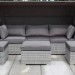 Диван-Трансформер AFINA плетеный из иск. ротанга AFM-320G Grey купить в Владикавказе
