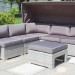 Диван-Трансформер AFINA плетеный из иск. ротанга AFM-320G Grey купить в Владикавказе
