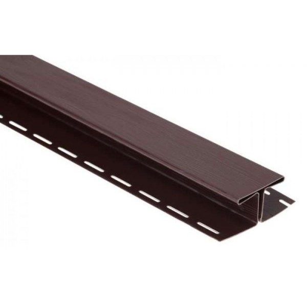 Н-профиль Люкс Крашенный, T-18, ВН, Коричневый купить в Владикавказе