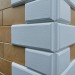 Угол Наружный к Фасадным Термопанелям Доломит Дагестанский Камень 400 мм Белый купить в Владикавказе
