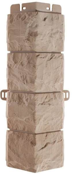 Фасадная панель Наружный угол фагот (талдомский), 0,45 х 0,13м (н) купить в Владикавказе