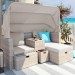 Комплект мебели AFINA плетеной из иск. ротанга AFM-330 Beige купить в Владикавказе