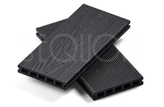 Доска террасная ДПК 3D SEQUOIA Evolution WOOD BLACK купить в Владикавказе