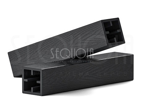 Столб SEQUOIA Evolution 3D WOOD BLACK купить в Владикавказе