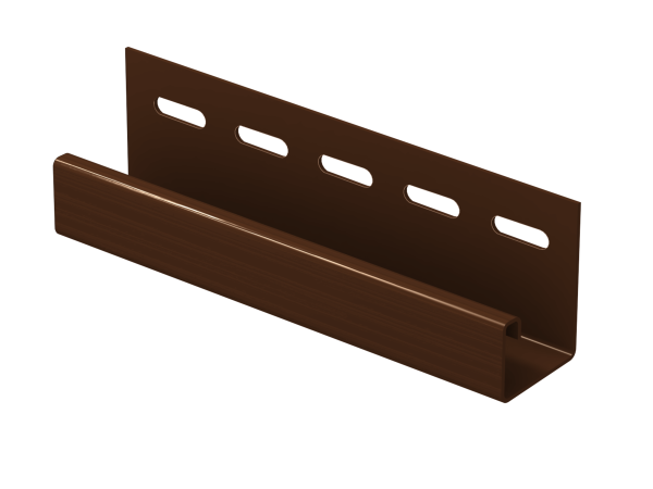 J-планка Ю-пласт Классика коричневая купить в Владикавказе