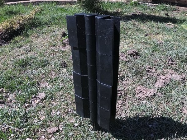 Угловой элемент поворотный, пластиковый от 60° до 300° для доски 300х30 мм из ДПК чёрный Holzhof купить в Владикавказе