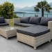 Комплект мебели AFINA плетеной из иск. ротанга YR821G Grey/Grey купить в Владикавказе