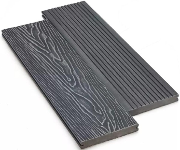 Террасная доска ДПК Deckart Monolit 3D Графит купить в Владикавказе