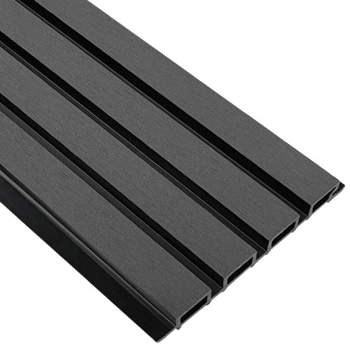 Фасадная реечная панель EasyDecking Wood-X 219х26 Черное дерево купить в Владикавказе