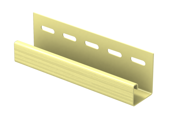 J-планка Ю-пласт Классика кремовая купить в Владикавказе