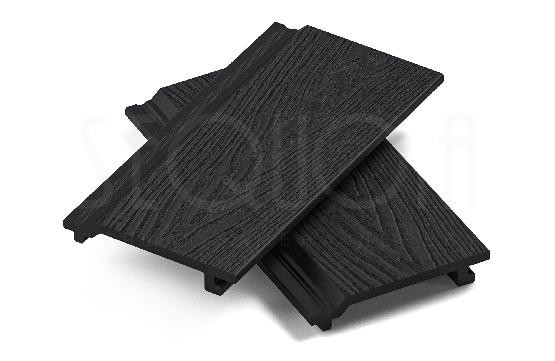 Доска фасадная ДПК 3D SEQUOIA Evolution WOOD BLACK купить в Владикавказе