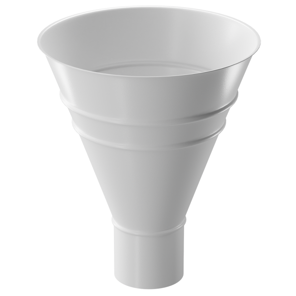 Воронка водосборная Döcke STAL PREMIUM, Пломбир купить в Владикавказе