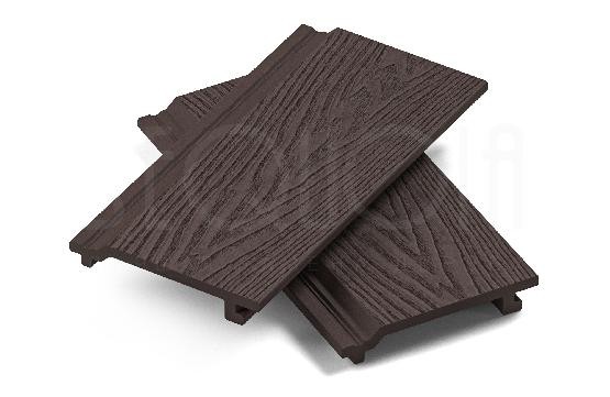 Доска фасадная ДПК 3D SEQUOIA Evolution WOOD BROWN купить в Владикавказе