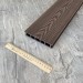 Террасная доска из ДПК  Latitudo Euro 3D 139х27 Шоколад купить в Владикавказе