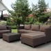 Комплект мебели AFINA плетеной из иск. ротанга YR821A Brown/Beige купить в Владикавказе