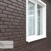 Фасадная панель Ю-Пласт Стоун Хаус Кирпич Коричневый купить в Владикавказе