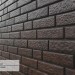 Фасадная панель Ю-Пласт Стоун Хаус Кирпич Коричневый купить в Владикавказе