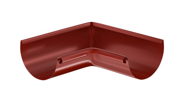 Водосток Aquasistem, система 125x90 - Угол желоба, внутренний 90° RR 29 Бургундский купить в Владикавказе