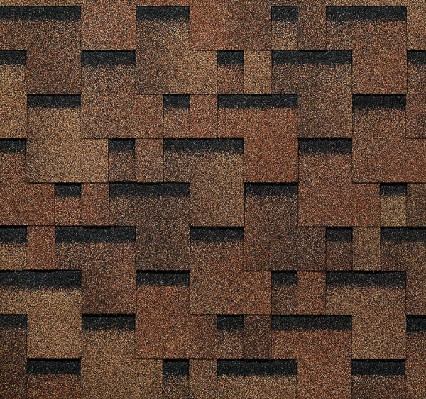 Гибкая черепица EURASIA Docke, Коллекция Лабиринт Светло-коричневый купить в Владикавказе