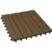 Садовый паркет дпк CM Garden Modern, 300х300 мм, PATINA BROWN (Патина коричневый) купить в Владикавказе