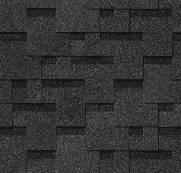 Гибкая черепица Docke, коллекция Афины Асфальт купить в Владикавказе