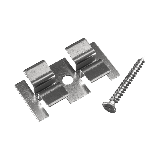 Клипса с саморезом, Grinder шовный монтаж 5 mm купить в Владикавказе