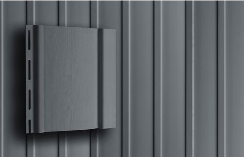 Сайдинг Вертикальный Grand Line Acryl Графит купить в Владикавказе