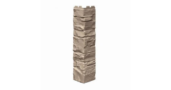 Угол наружный VOX Solid Stone Lazio камень светлая глина купить в Владикавказе