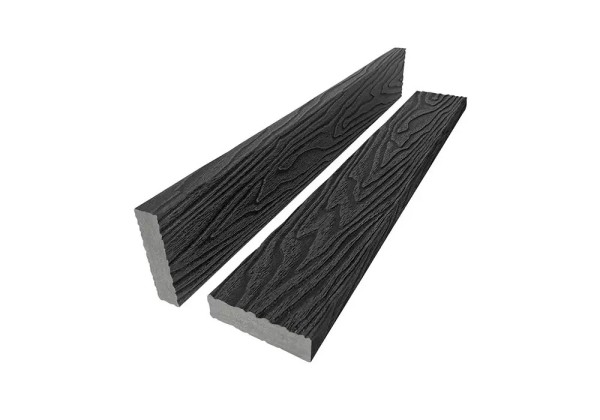 Брус лавочный 3D-тиснение 20х80 Графит купить в Владикавказе
