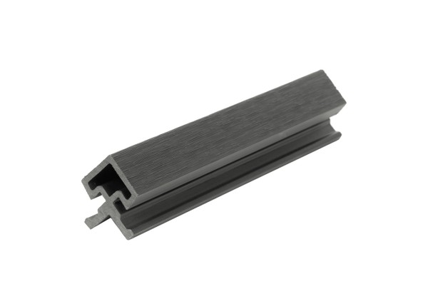 Угол внешний для фасадной панели co-extrusion, grey dark купить в Владикавказе