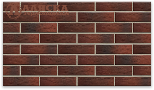 Фасадные Термопанели Аляска Cherry Rustic купить в Владикавказе