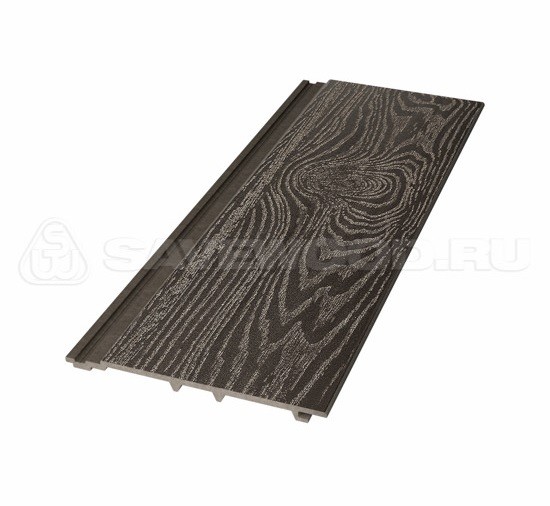 Сайдинг из дпк savewood sw-cedrus тангенциальный распил темно-коричневый купить в Владикавказе