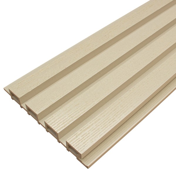 Фасадная доска из ДПК Faynag Wood Рейка Слоновая кость купить в Владикавказе