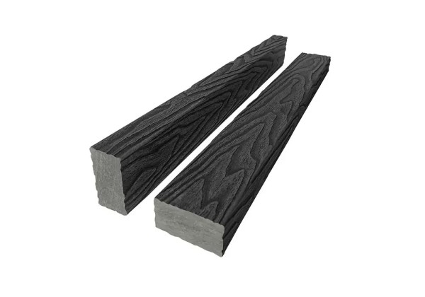 Брус лавочный 3D-тиснение 30х60 Графит купить в Владикавказе