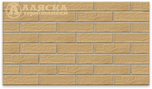 Фасадные Термопанели Аляска Sand Rustic купить в Владикавказе
